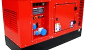 Дизельный генератор 9,9 квт EuroPower EPS-11-DE в кожухе с АВР - новый