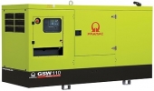 Дизельный генератор 80,7 квт Pramac GSW-110-I в кожухе с АВР - новый