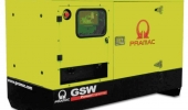 Дизельный генератор 14,7 квт Pramac GSW-22-Y-AUTO в кожухе с АВР - новый