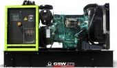 Дизельный генератор 219,3 квт Pramac GSW-310-DO открытый (на раме) - новый