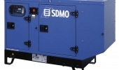 Дизельный генератор 11,6 квт SDMO T16K-IV в кожухе с АВР - новый