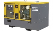 Дизельный генератор 67 квт Atlas Copco QES-85 в кожухе с АВР - новый